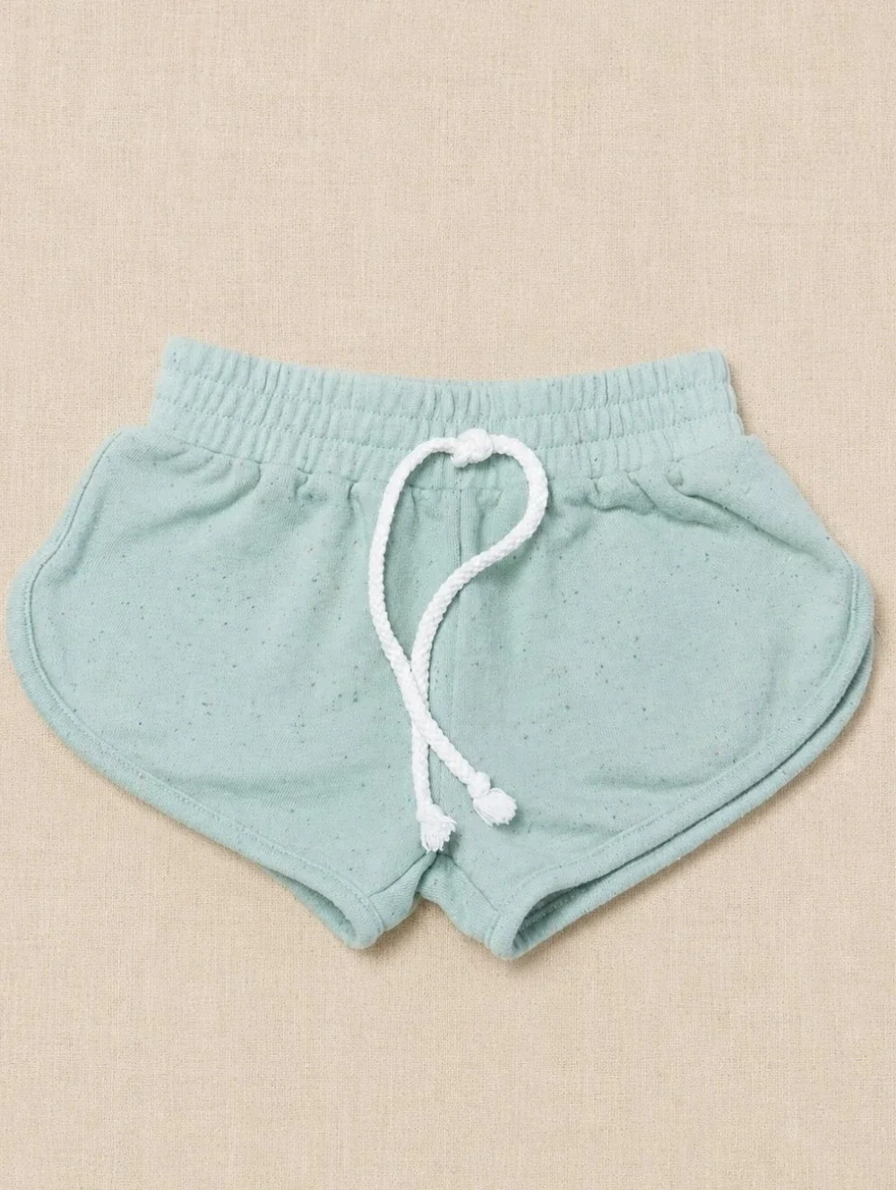 Orcas Lucille 4/5 Mint Confetti Speckled Dolphin Shorts Retro Boutique Kids